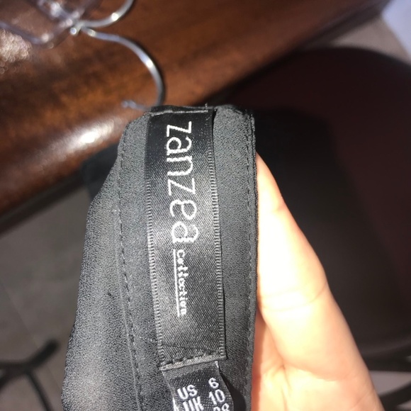 V Neck Mandarin Collar Dress Shirt - Picture 6 of 6